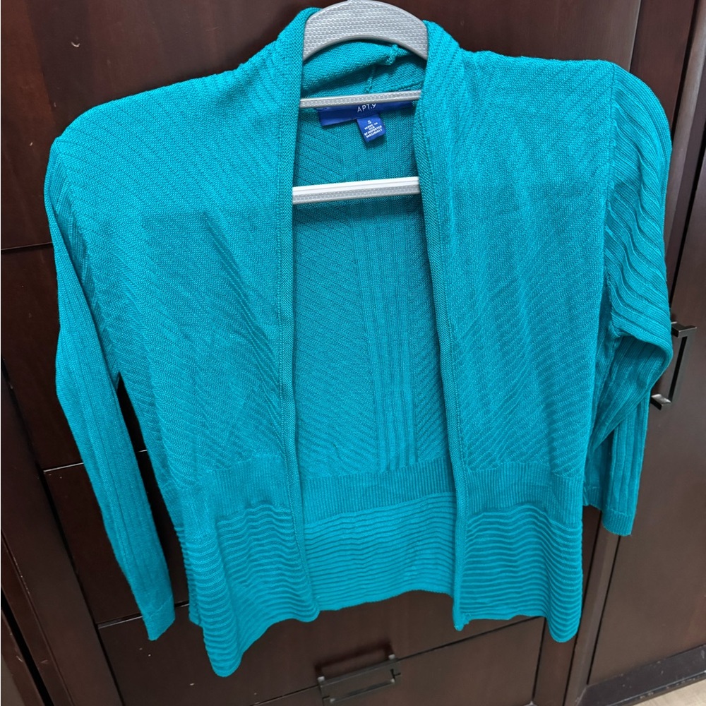Lightweight open front cardigan